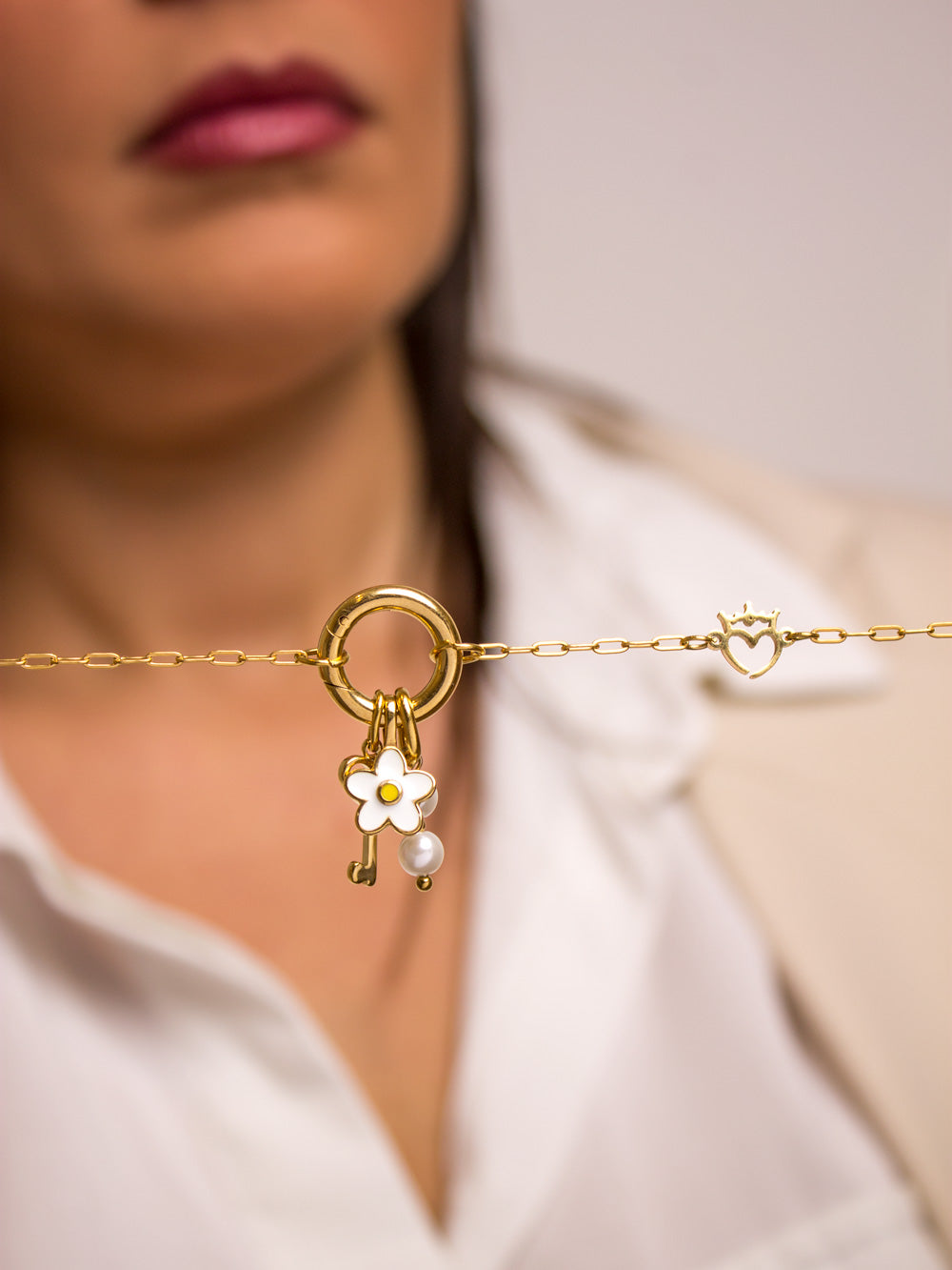Collana Malaga GioieLuce - Base per charms