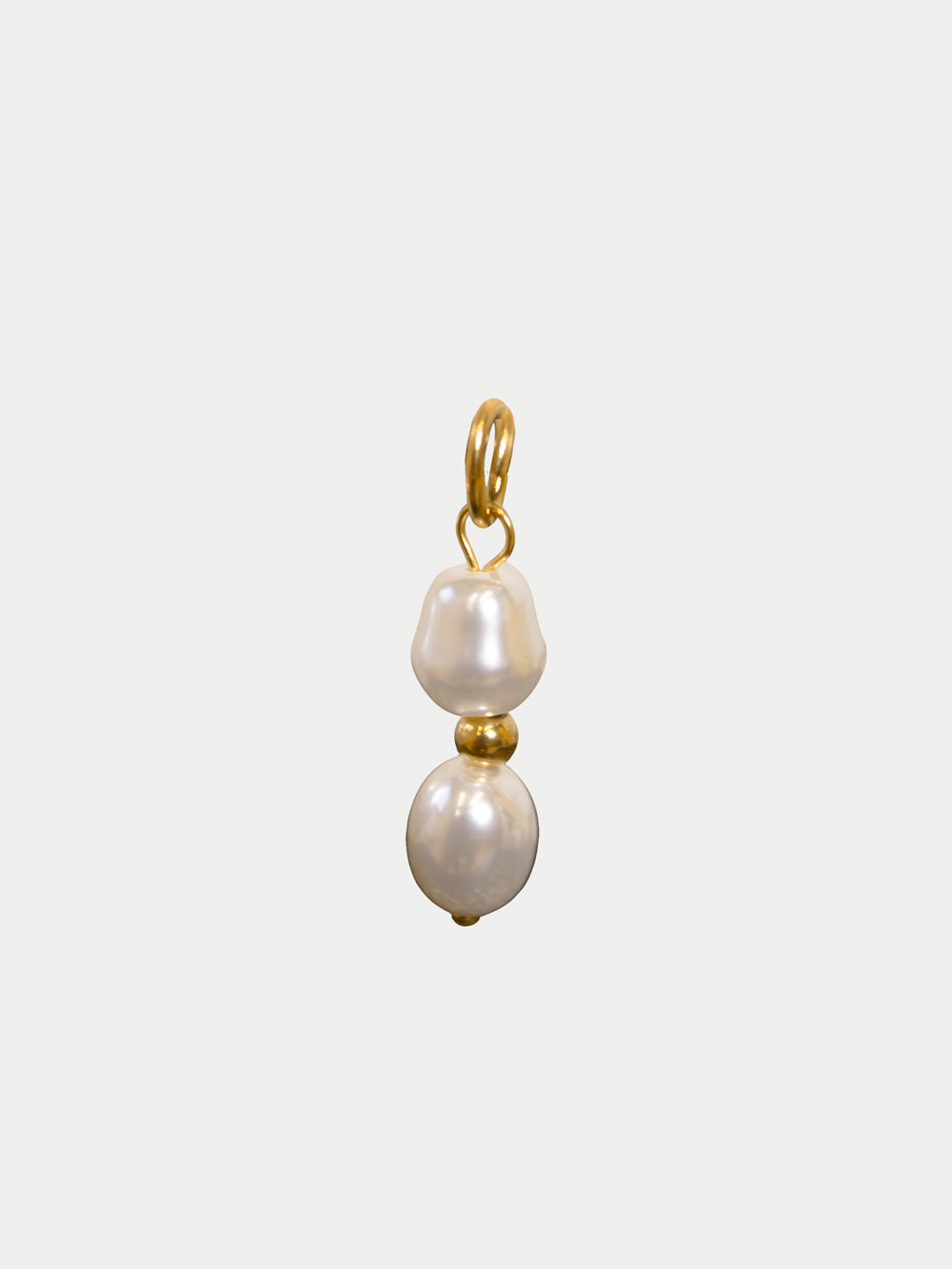 Charm Doppia perla grande
