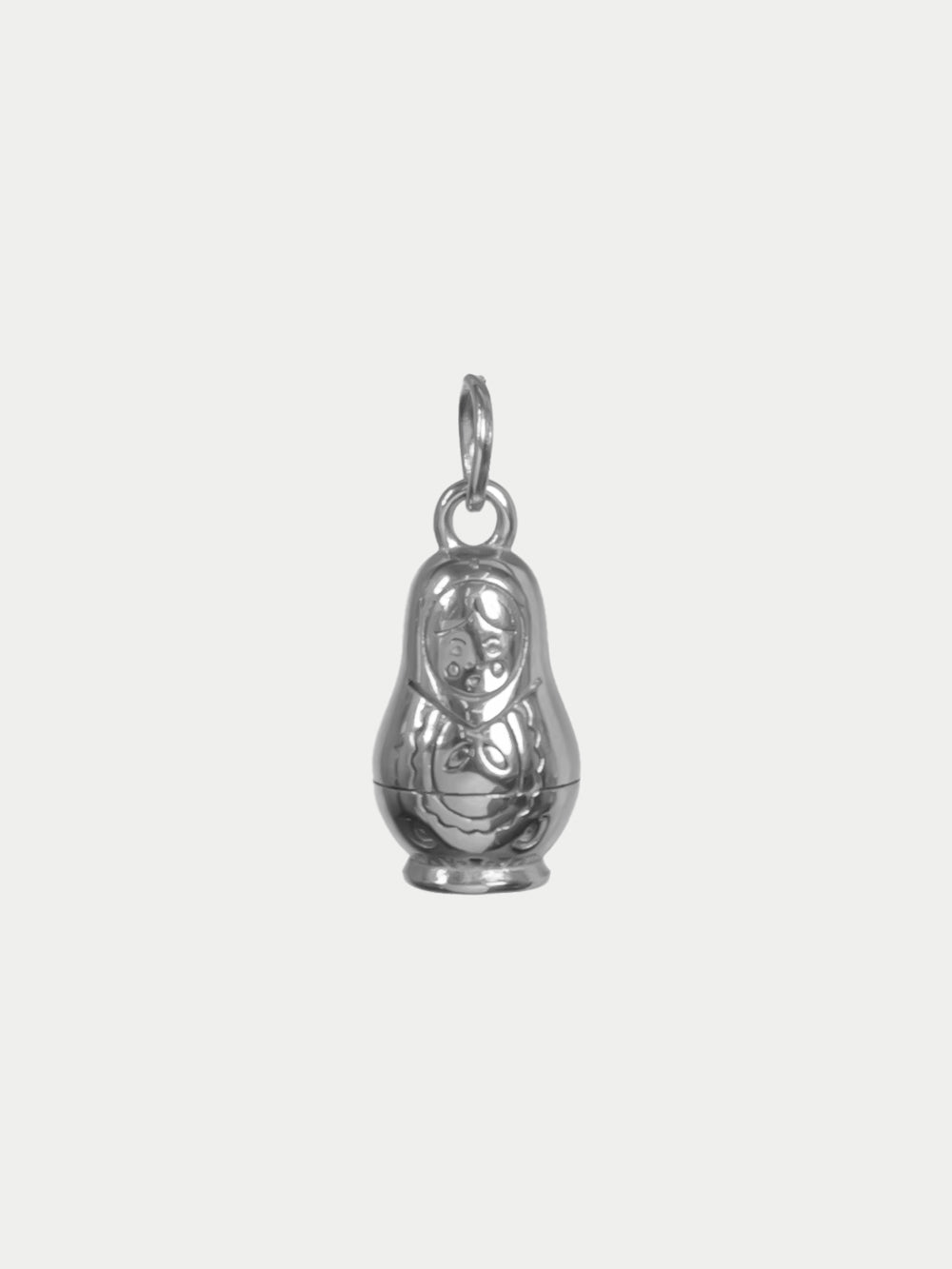Charm Matrioska in acciaio inossidabile 316L