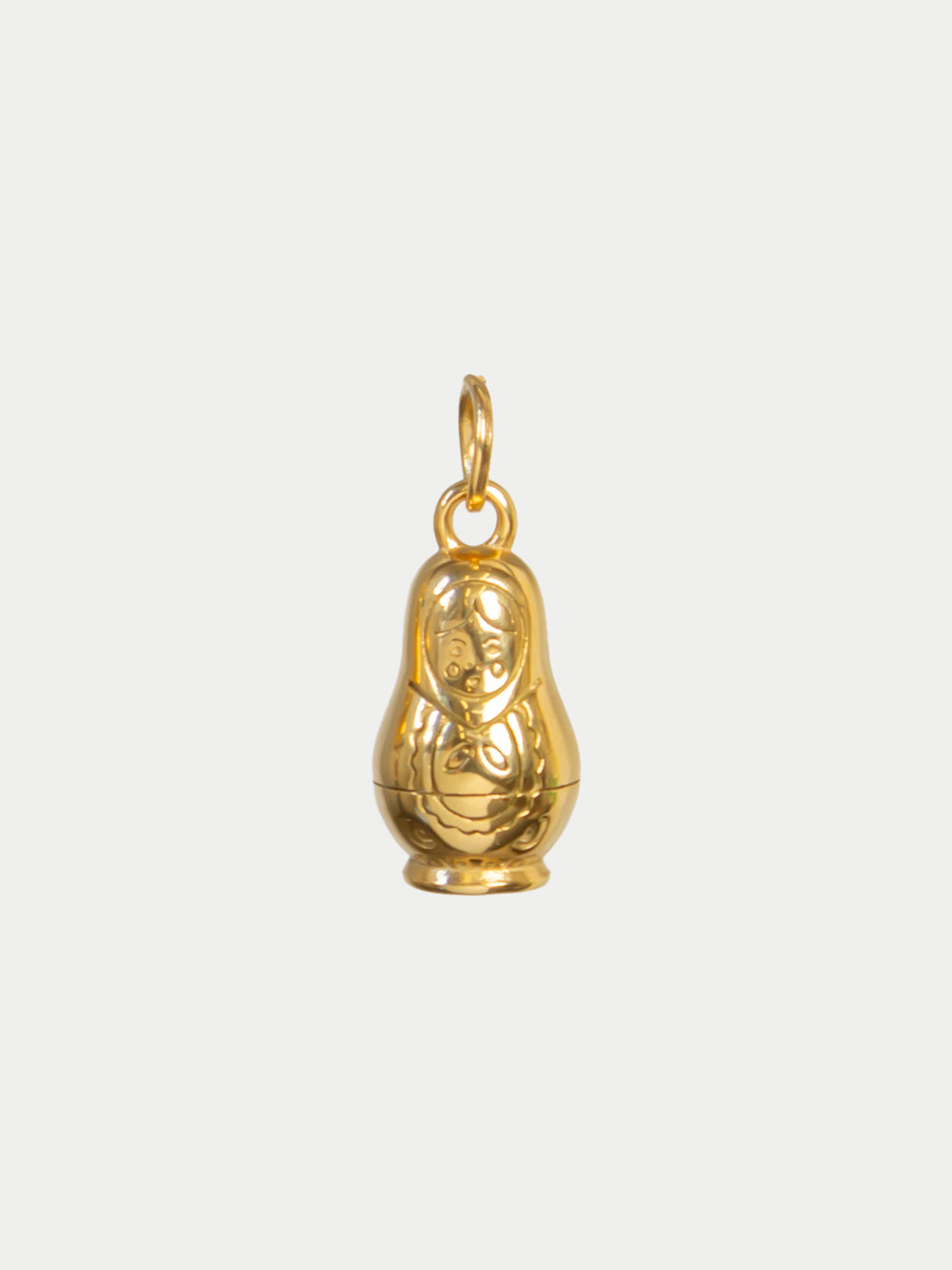 Charm Matrioska in acciaio inossidabile 316L