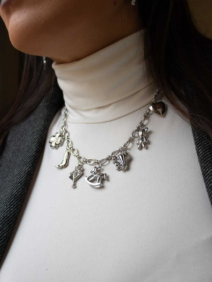 Collana personalizzabile Doha - Gold/Silver
