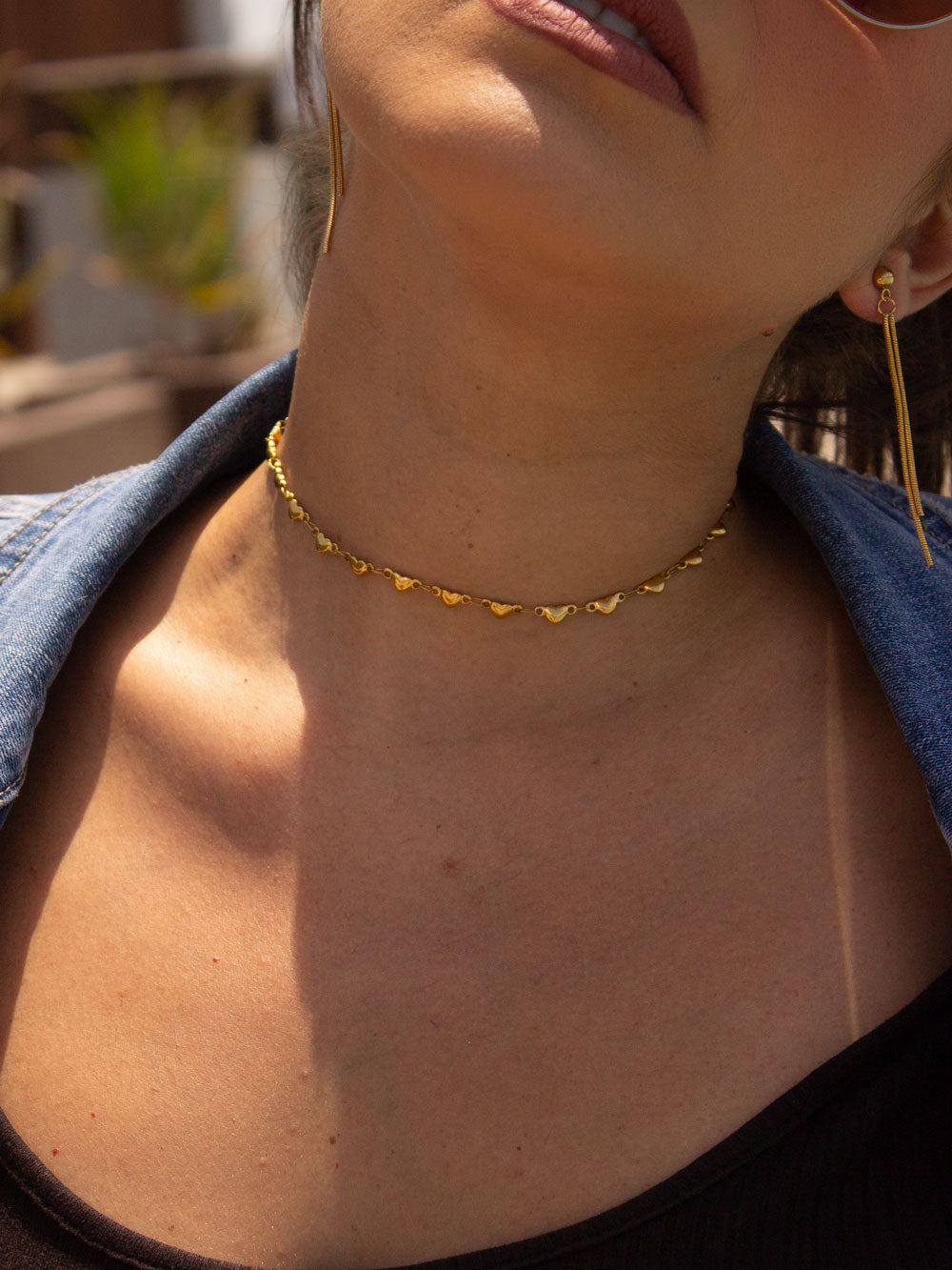 Collana choker Hearty