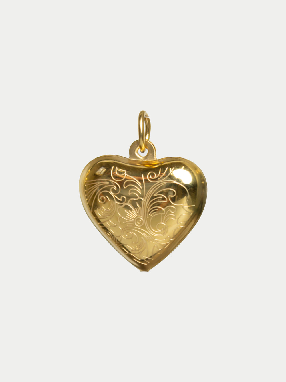 Charm Cuore grande Sonagli inciso