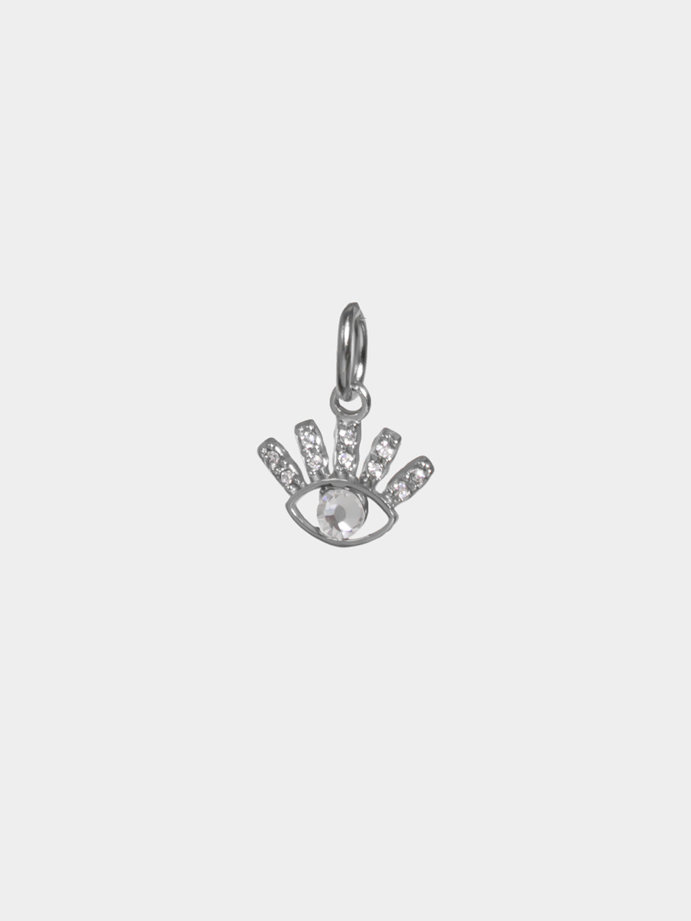 Charm Occhio in acciaio inossidabile 316L