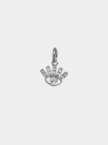 Charm Occhio in acciaio inossidabile 316L