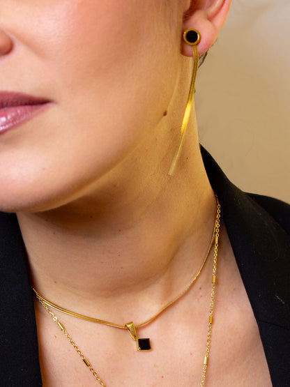 Orecchini Hypnose Gold/Silver